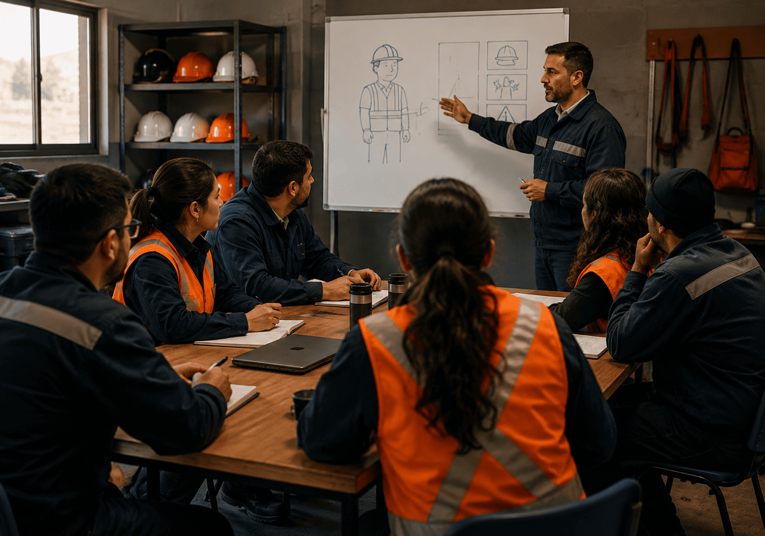 Capacitación y prevención de riesgos